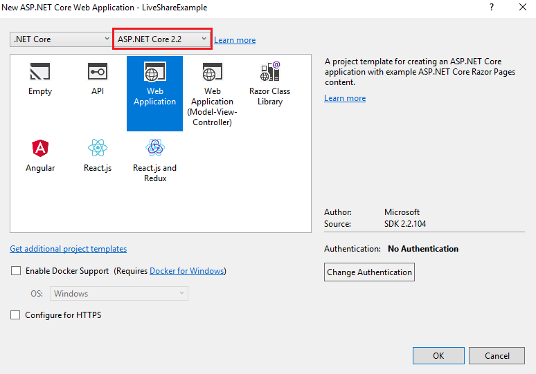 Collaborate Work In Same Project From VS 2017 And VS 2019 Using Live Share
